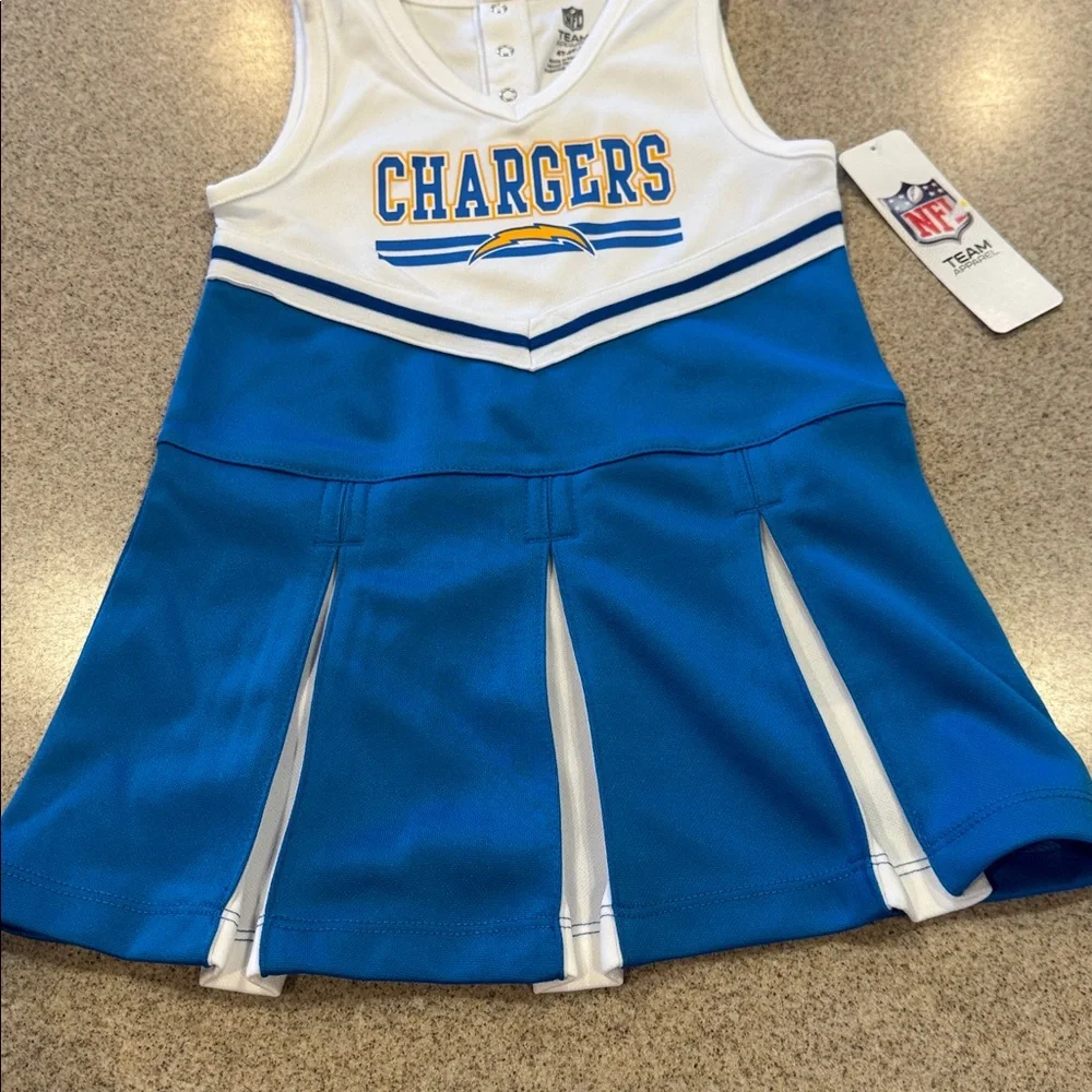 NFL size 4T team apparel chargers new with tags - Picture 7 of 7